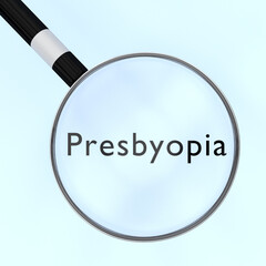 Presbyopia - optical concept