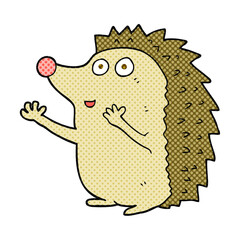 cartoon cute hedgehog