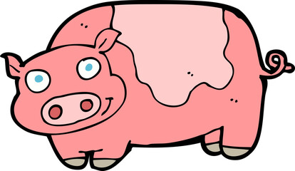 cartoon pig