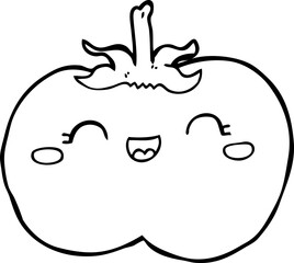 cartoon tomato