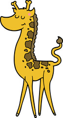 cartoon giraffe