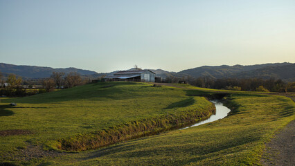 Fototapeta na wymiar landscape of ranch 