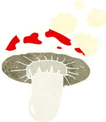 cartoon toadstool