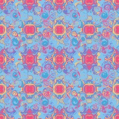 Colorful Hand Drawn Pattern