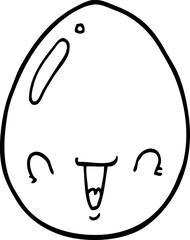 cartoon egg