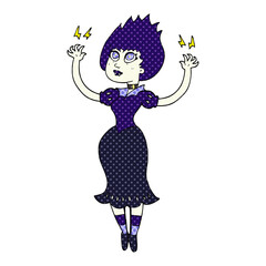 cartoon vampire girl