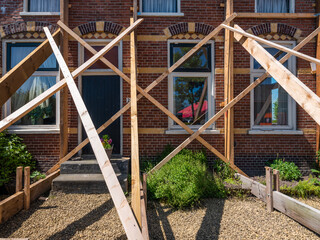 Earthquake damage in Groningen - Aardbevingsschade in Groningen