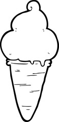 cartoon ice cream