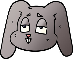 cartoon doodle bunny rabbit