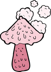 cartoon mushroom