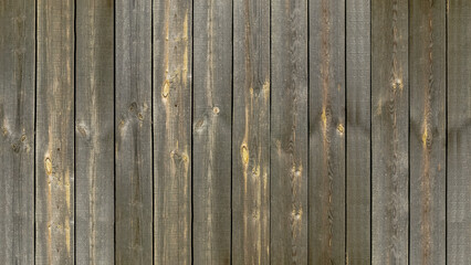 Boards of an old wooden fence