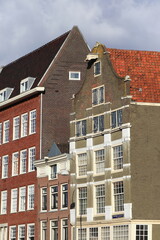 Amsterdam Geldersekade Brick Houses, Netherlands