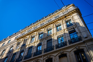 Immeubles autour de la Place des Terreaux de Lyon