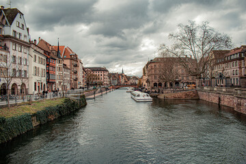 river in the old town