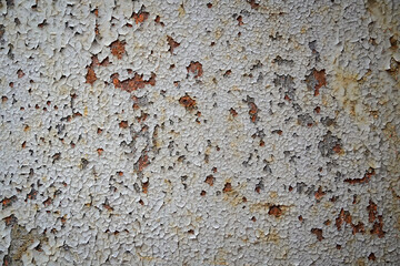 texture of old rusty iron