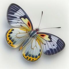 Common Jezebel Delias eucharis Butterfly