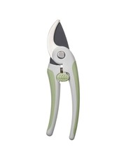 Garden supplies tools pruner Light green Plants and flowers Isolated on white background