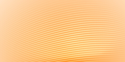 Abstract background of wavy lines in yellow colors