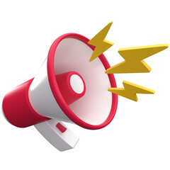Promotion 3d icon, for UI, poster, banner, social media post. 3D rendering