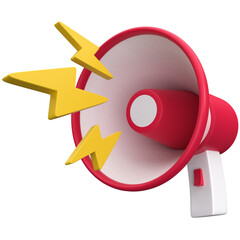 Promotion 3d icon, for UI, poster, banner, social media post. 3D rendering