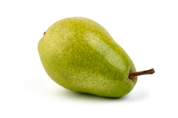 Juicy fresh ripe Williams pears, isolated on a white background.