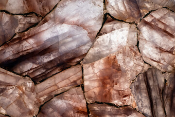 Close-up of Decorative mineral good for backdrop