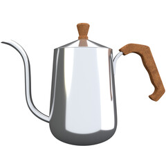3d teapot illustration, for UI, poster, banner, social media post. 3D rendering