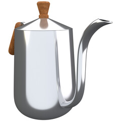 3d teapot illustration, for UI, poster, banner, social media post. 3D rendering