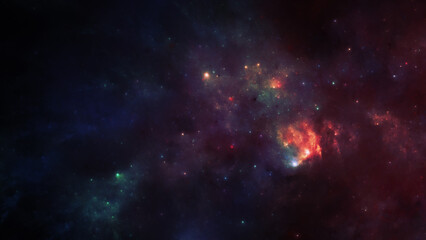 Fototapeta na wymiar 8k | Forge of the stars Nebula | Sci-fi Nebula | Good for sci-fi and gaming related productions