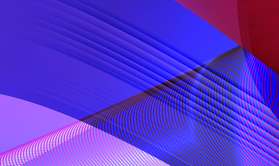 Abstract background illustration of the intersection of multicolored lines for business