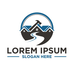 real estate construction Logo