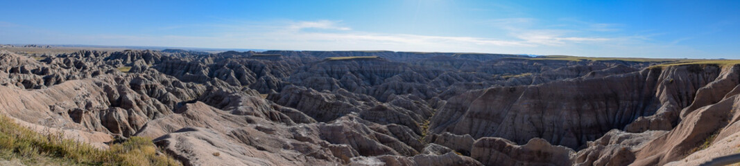 Obraz premium panorama of the mountains with blue sky