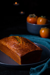 Spiced Persimmon Cake for Fall
