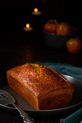 Spiced Persimmon Cake for Fall