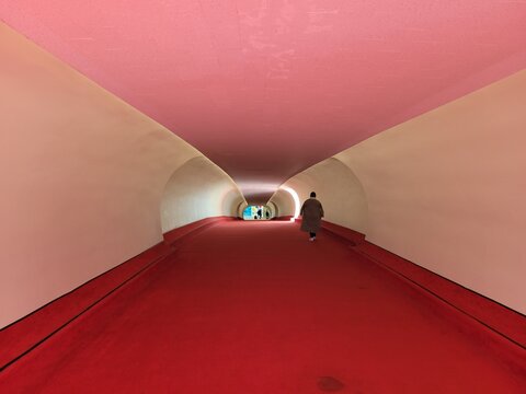 Old TWA Terminal (Now TWA Hotel) at John F. Kennedy International Airport - New York, USA