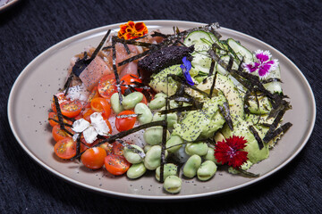 Spring vegetable salad