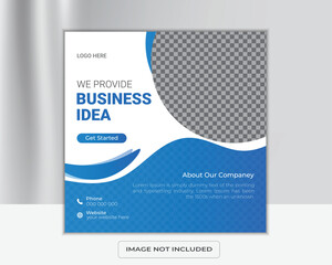 Social Media Post Template Design