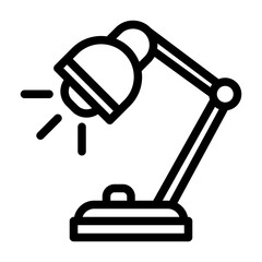 Desk Lamp Icon