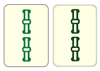 麻雀牌_二索／リャンソー_2