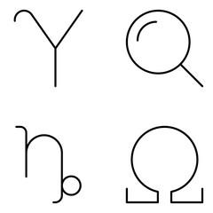 Symbol Vector Line Icons