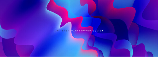 Waves with liquid colors dynamic abstract background for covers, templates, flyers, placards, brochures, banners