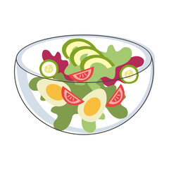 vegetable salad bowl