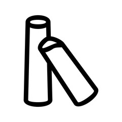 chalk icon or logo isolated sign symbol vector illustration - high quality black style vector icons
