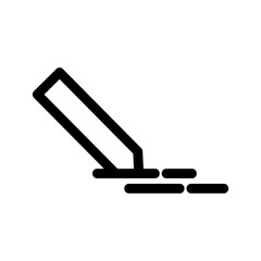 chalk icon or logo isolated sign symbol vector illustration - high quality black style vector icons
