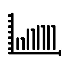 chart icon or logo isolated sign symbol vector illustration - high quality black style vector icons
