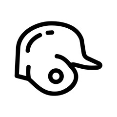 helmet icon or logo isolated sign symbol vector illustration - high quality black style vector icons
