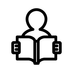 learning icon or logo isolated sign symbol vector illustration - high quality black style vector icons
