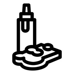 lunch icon or logo isolated sign symbol vector illustration - high quality black style vector icons
