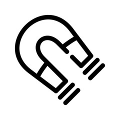 magnet icon or logo isolated sign symbol vector illustration - high quality black style vector icons
