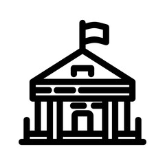 school icon or logo isolated sign symbol vector illustration - high quality black style vector icons
